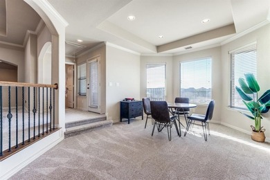 Set on a premier golf course lot with breathtaking sunset views on The Trails of Frisco Golf Club in Texas - for sale on GolfHomes.com, golf home, golf lot