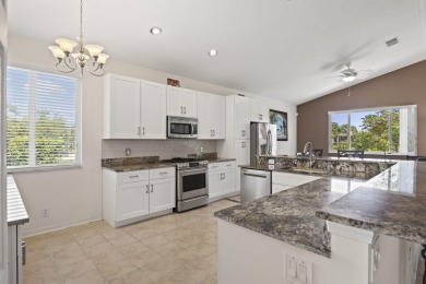 Welcome to this rare lakefront home on a cul-de-sac in the heart on St. Lucie Trail Golf Club in Florida - for sale on GolfHomes.com, golf home, golf lot