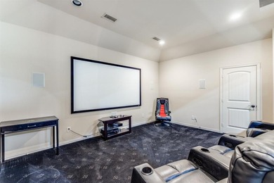 Set on a premier golf course lot with breathtaking sunset views on The Trails of Frisco Golf Club in Texas - for sale on GolfHomes.com, golf home, golf lot