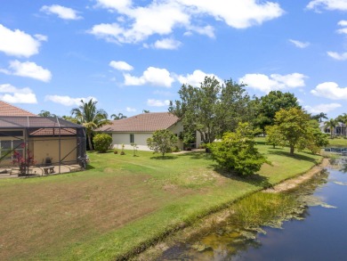 Welcome to this rare lakefront home on a cul-de-sac in the heart on St. Lucie Trail Golf Club in Florida - for sale on GolfHomes.com, golf home, golf lot