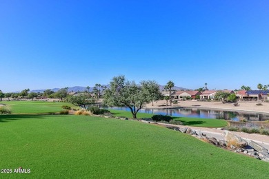 This luxurious, move-in-ready home features a stunning chef's on Sun City Grand Golf Couse and Club in Arizona - for sale on GolfHomes.com, golf home, golf lot