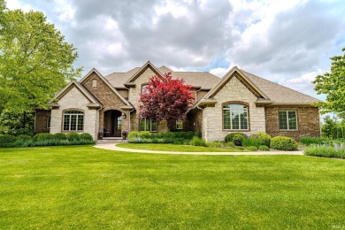 Welcome to your dream home located on the 16th hole of Coyote on Coyote Crossing Golf Course in Indiana - for sale on GolfHomes.com, golf home, golf lot
