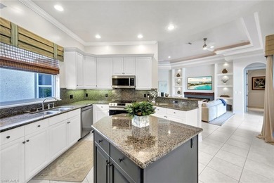 FULL TURNKEY - AVAILABLE IMMEDIATELY - STEPS FROM THE BEACH AND on Miromar Lakes Golf Club in Florida - for sale on GolfHomes.com, golf home, golf lot