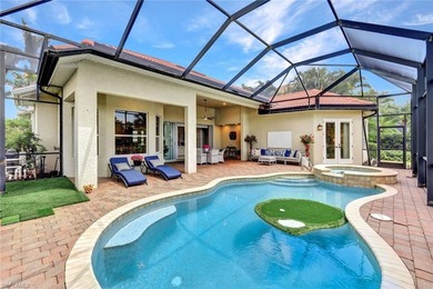 FULL TURNKEY - AVAILABLE IMMEDIATELY - STEPS FROM THE BEACH AND on Miromar Lakes Golf Club in Florida - for sale on GolfHomes.com, golf home, golf lot