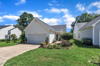 As you enter your new home nestled between the 15th and 16th on Hedingham Golf and Athletic Club in North Carolina - for sale on GolfHomes.com, golf home, golf lot