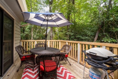 Experience a mountain retreat that makes life simple, secure on Sapphire National Golf Club in North Carolina - for sale on GolfHomes.com, golf home, golf lot