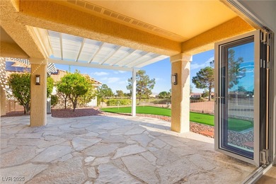 This stunning 2-bedroom, 2-bath, 2,161 sq. ft. home on the 11th on Highland Falls Golf Club in Nevada - for sale on GolfHomes.com, golf home, golf lot