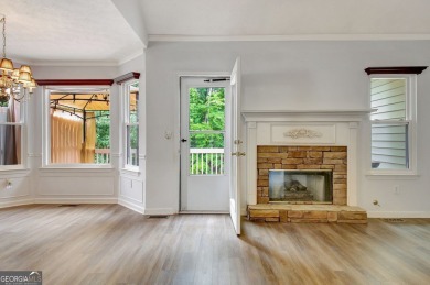 Easy living in the heart of Peachtree City! Brookfield on Braelinn Golf Club in Georgia - for sale on GolfHomes.com, golf home, golf lot