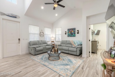 Discover the perfect blend of comfort and charm in this on LPGA International Golf Course in Florida - for sale on GolfHomes.com, golf home, golf lot