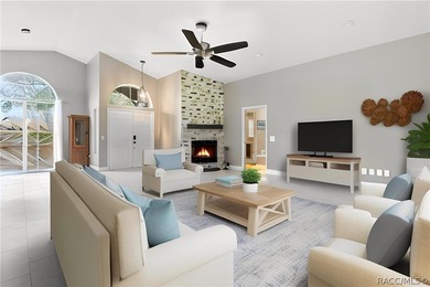 One or more photo(s) has been virtually staged for decor ideas on Citrus Hills Golf Club in Florida - for sale on GolfHomes.com, golf home, golf lot