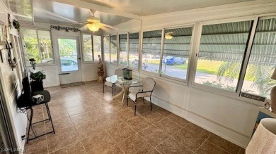 Welcome to this charming and well-maintained manufactured home on Riverbend Golf and Country Club in Florida - for sale on GolfHomes.com, golf home, golf lot