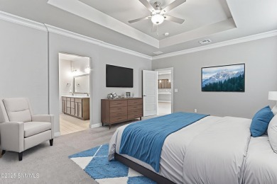 This beautifully landscaped 4-bedroom, 3-bath home spans 2,435 on Sonoma Ranch Golf Course in New Mexico - for sale on GolfHomes.com, golf home, golf lot