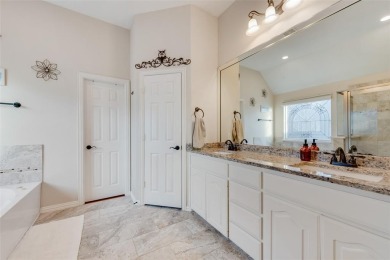 Charming 3 bed, 3 bath home in the 24-7 gated and guarded Resort on The Golf Club at Resort Eagle Mountain Lake in Texas - for sale on GolfHomes.com, golf home, golf lot