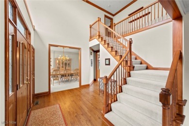 Nestled on the 5th hole of Barrington Golf Course, this brick on Barrington Golf Club in Ohio - for sale on GolfHomes.com, golf home, golf lot
