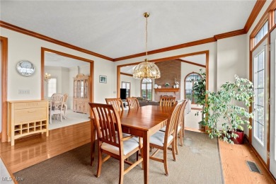 Nestled on the 5th hole of Barrington Golf Course, this brick on Barrington Golf Club in Ohio - for sale on GolfHomes.com, golf home, golf lot