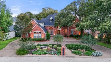 This exceptional golf course custom home features striking curb on Walnut Creek Country Club in Texas - for sale on GolfHomes.com, golf home, golf lot