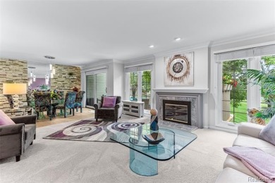 Nestled along a picturesque golf course and completely updated on Oak Pointe Country Club in Michigan - for sale on GolfHomes.com, golf home, golf lot