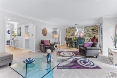 Nestled along a picturesque golf course and completely updated on Oak Pointe Country Club in Michigan - for sale on GolfHomes.com, golf home, golf lot