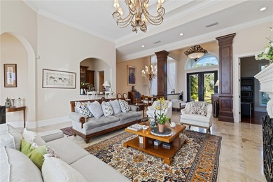 This stunning estate home was built with every detail in mind -- on The Founders Golf Club in Florida - for sale on GolfHomes.com, golf home, golf lot