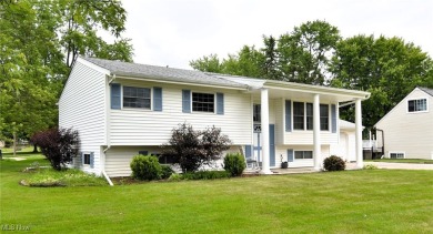 This charming bi-level home offers 3 bedrooms and 2 full baths on Gleneagles Golf Club in Ohio - for sale on GolfHomes.com, golf home, golf lot