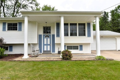 This charming bi-level home offers 3 bedrooms and 2 full baths on Gleneagles Golf Club in Ohio - for sale on GolfHomes.com, golf home, golf lot