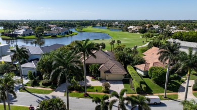 Overlooking the seventh hole of the Kipp Schulties Championship on St. Andrews Country Club of Boca Raton in Florida - for sale on GolfHomes.com, golf home, golf lot