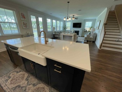 Custom Charm Meets Pondside Living.Step into a home where luxury on Cypress Point Par 3 in South Carolina - for sale on GolfHomes.com, golf home, golf lot