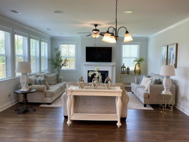 Custom Charm Meets Pondside Living.Step into a home where luxury on Cypress Point Par 3 in South Carolina - for sale on GolfHomes.com, golf home, golf lot