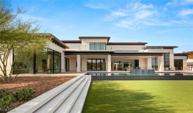 Completed in 2024, this all-new custom estate in The Summit sits on Siena Golf Club in Nevada - for sale on GolfHomes.com, golf home, golf lot