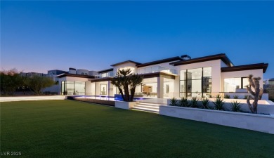 Completed in 2024, this all-new custom estate in The Summit sits on Siena Golf Club in Nevada - for sale on GolfHomes.com, golf home, golf lot
