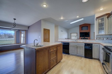 Right on the golf course! All new HVAC recently installed on Desert Hawk At Pueblo West in Colorado - for sale on GolfHomes.com, golf home, golf lot