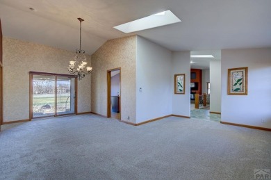 Right on the golf course! All new HVAC recently installed on Desert Hawk At Pueblo West in Colorado - for sale on GolfHomes.com, golf home, golf lot