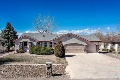 Right on the golf course! All new HVAC recently installed on Desert Hawk At Pueblo West in Colorado - for sale on GolfHomes.com, golf home, golf lot