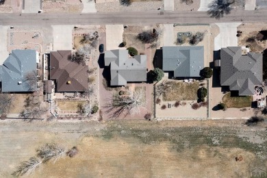 Right on the golf course! All new HVAC recently installed on Desert Hawk At Pueblo West in Colorado - for sale on GolfHomes.com, golf home, golf lot