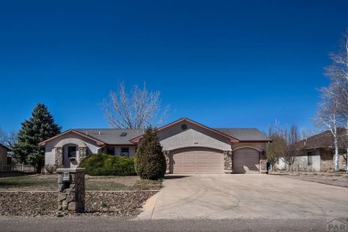 Right on the golf course! All new HVAC recently installed on Desert Hawk At Pueblo West in Colorado - for sale on GolfHomes.com, golf home, golf lot