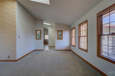 Right on the golf course! All new HVAC recently installed on Desert Hawk At Pueblo West in Colorado - for sale on GolfHomes.com, golf home, golf lot