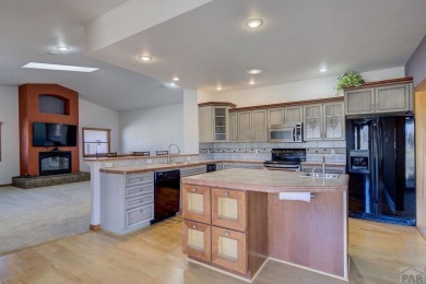 Right on the golf course! All new HVAC recently installed on Desert Hawk At Pueblo West in Colorado - for sale on GolfHomes.com, golf home, golf lot