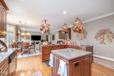 Welcome to a truly exceptional residence, nestled on over an on Governors Club in North Carolina - for sale on GolfHomes.com, golf home, golf lot