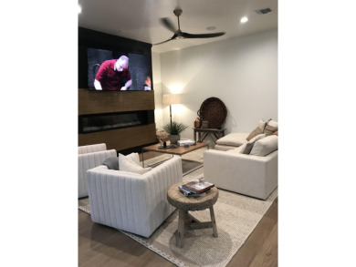 Stylish Hill Country contemporary home backing up to the #1 tee on Apple Rock Golf Course - Horseshoe Bay in Texas - for sale on GolfHomes.com, golf home, golf lot