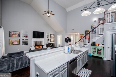 Looking for an open floor plan? This is it! Beautiful 4-bedroom on Fairfield Plantation Golf and Country Club in Georgia - for sale on GolfHomes.com, golf home, golf lot