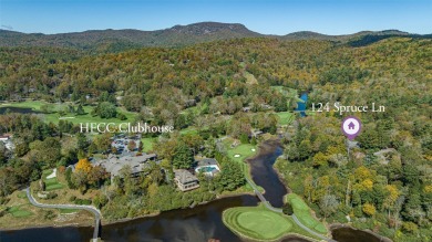 This beautifully updated home is located in the desirable on Highlands Falls Country Club in North Carolina - for sale on GolfHomes.com, golf home, golf lot