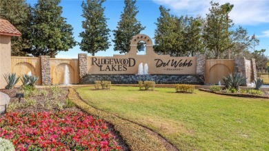 Beautiful Noir Coast home in Del Webb Orlando, a 55+ community on Ridgewood Lakes Golf and Country Club in Florida - for sale on GolfHomes.com, golf home, golf lot