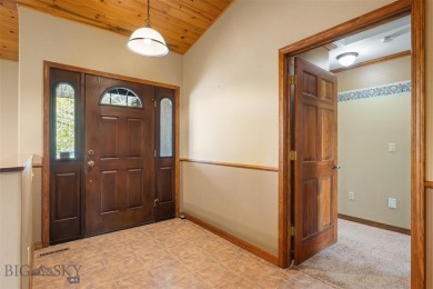 Stunning home on the 3rd green of the Three Forks Golf Course! on Headwaters Golf Course in Montana - for sale on GolfHomes.com, golf home, golf lot