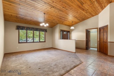 Stunning home on the 3rd green of the Three Forks Golf Course! on Headwaters Golf Course in Montana - for sale on GolfHomes.com, golf home, golf lot