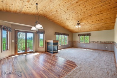 Stunning home on the 3rd green of the Three Forks Golf Course! on Headwaters Golf Course in Montana - for sale on GolfHomes.com, golf home, golf lot