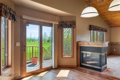 Stunning home on the 3rd green of the Three Forks Golf Course! on Headwaters Golf Course in Montana - for sale on GolfHomes.com, golf home, golf lot