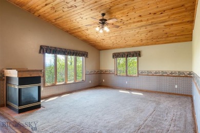Stunning home on the 3rd green of the Three Forks Golf Course! on Headwaters Golf Course in Montana - for sale on GolfHomes.com, golf home, golf lot