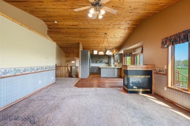 Stunning home on the 3rd green of the Three Forks Golf Course! on Headwaters Golf Course in Montana - for sale on GolfHomes.com, golf home, golf lot