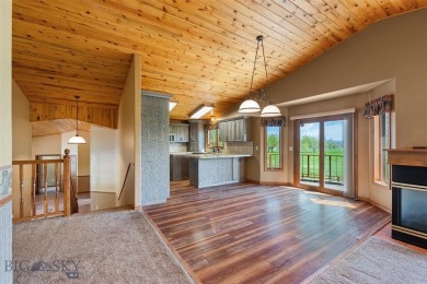 Stunning home on the 3rd green of the Three Forks Golf Course! on Headwaters Golf Course in Montana - for sale on GolfHomes.com, golf home, golf lot