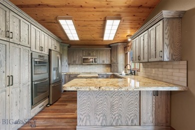 Stunning home on the 3rd green of the Three Forks Golf Course! on Headwaters Golf Course in Montana - for sale on GolfHomes.com, golf home, golf lot